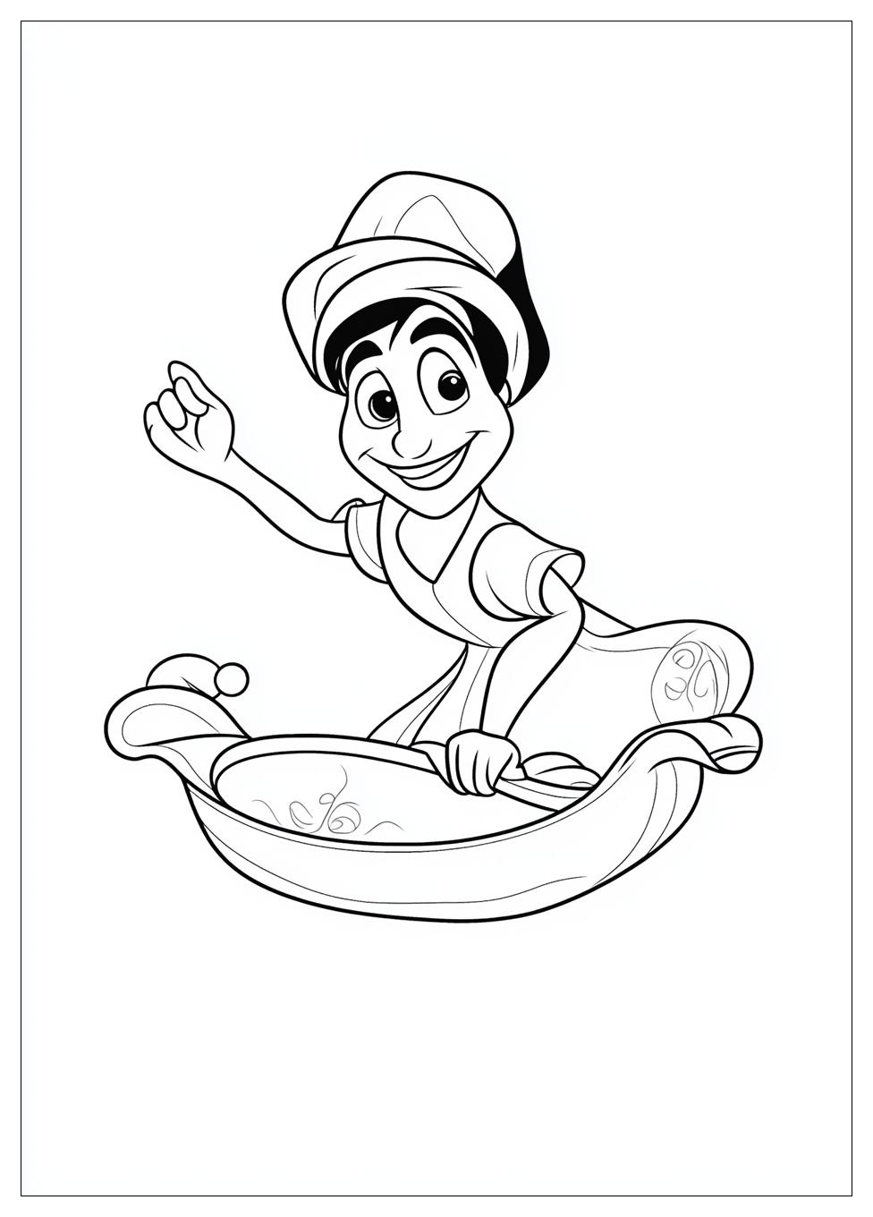 Aladdin Színező 17