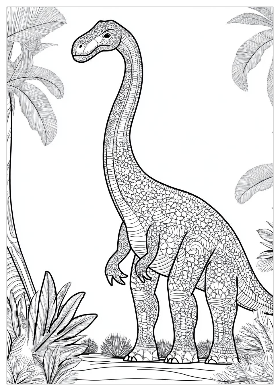 Brachiosaurus Színező 22