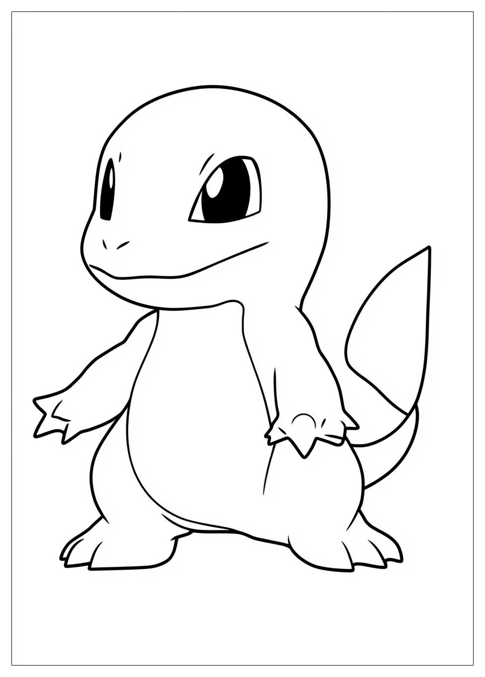 Charmander Színező 1