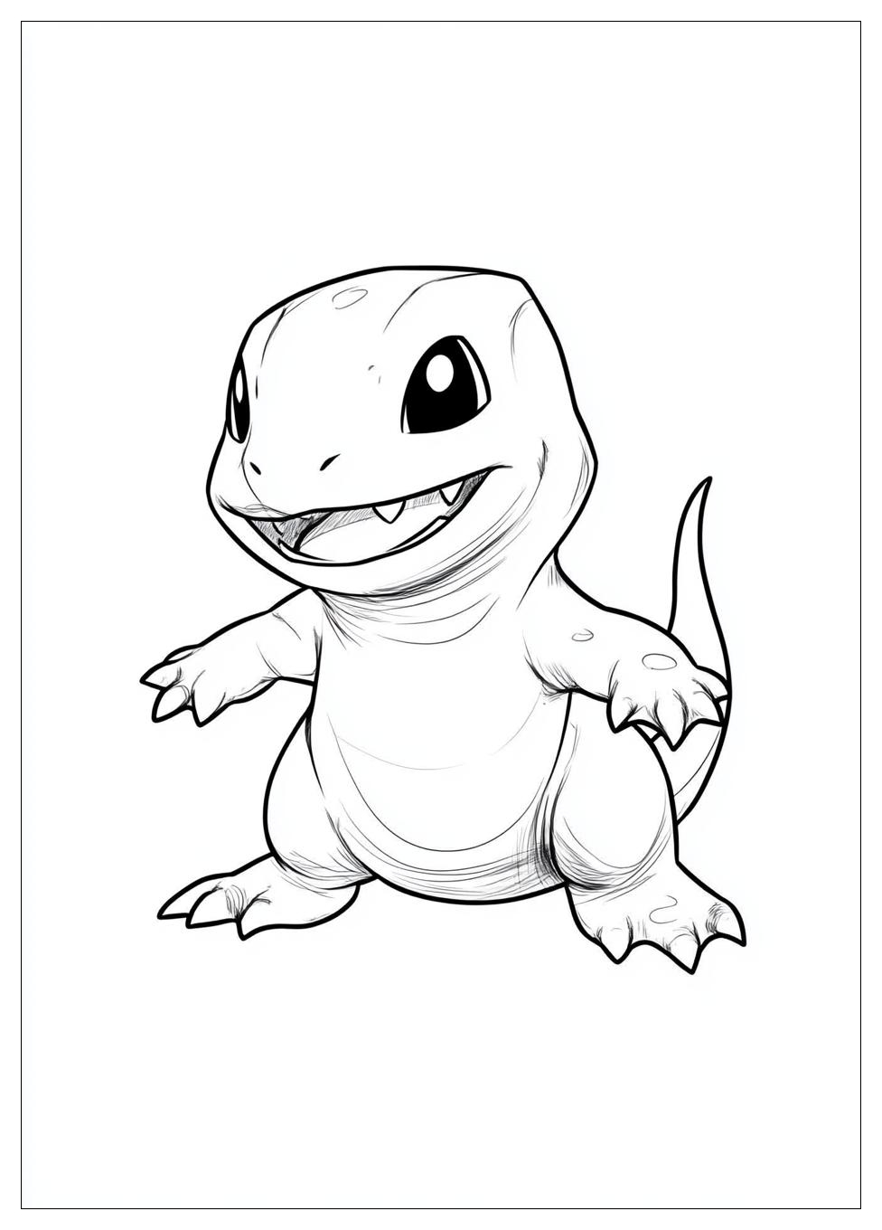 Charmander Színező 14