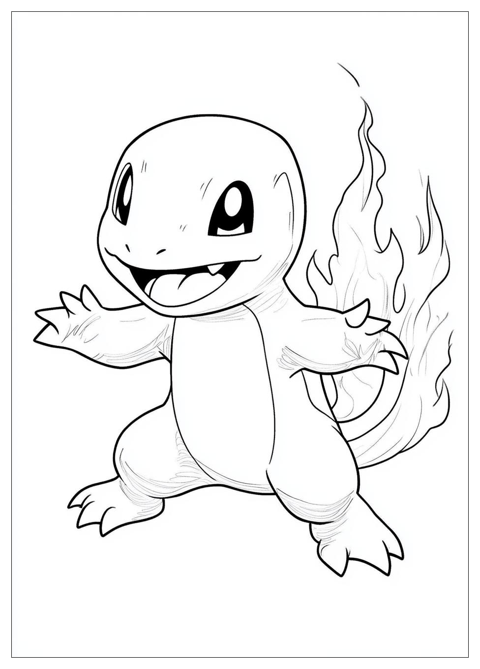 Charmander Színező 17