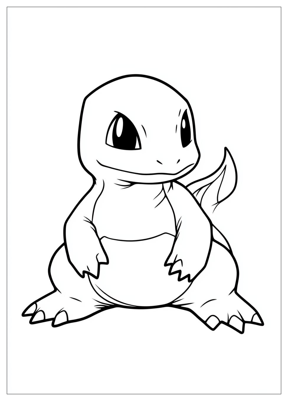 Charmander Színező 4