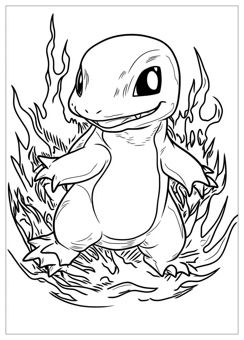 Charmander Színező 5