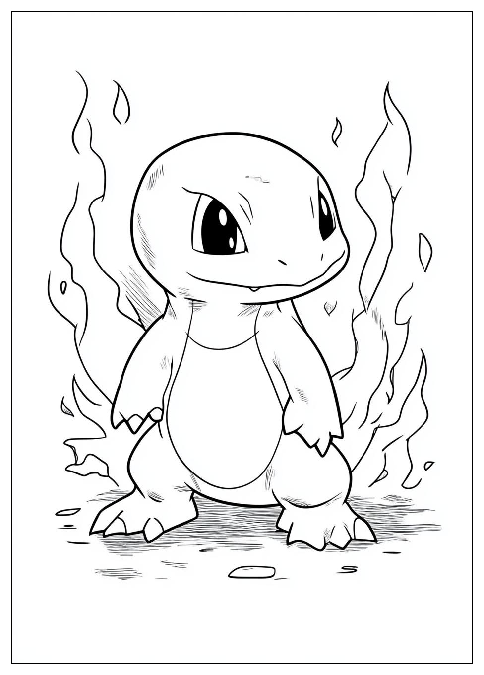 Charmander Színező 7