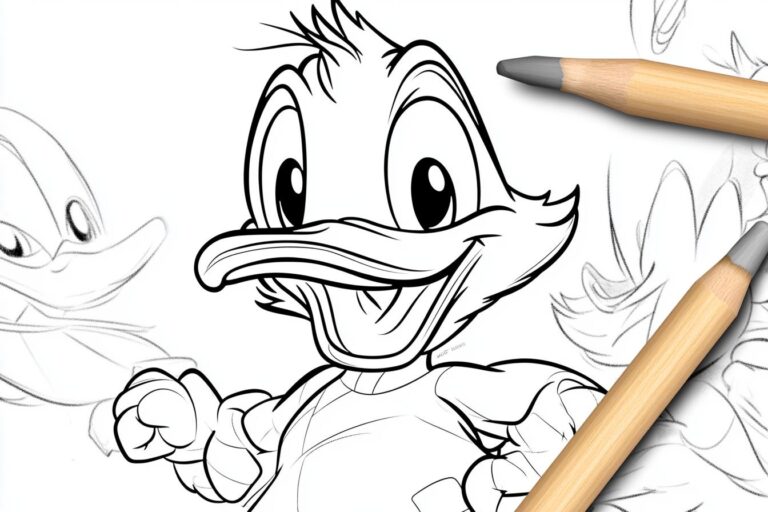 Ducktales Színező : Színezd ki a Kacsamesék világát