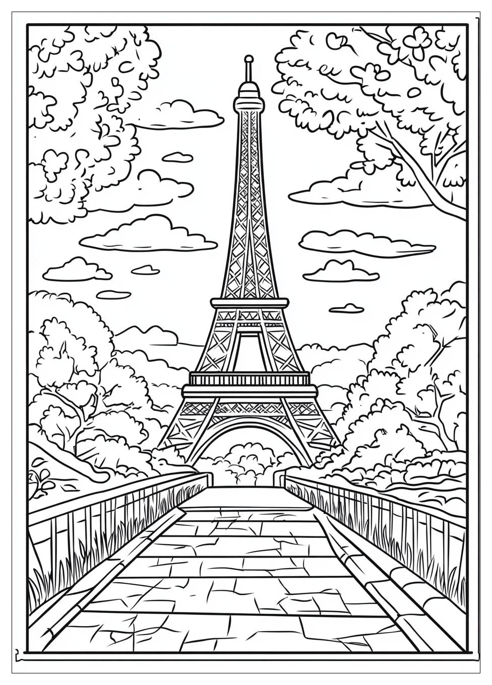 Eiffel-Torony Színező 10