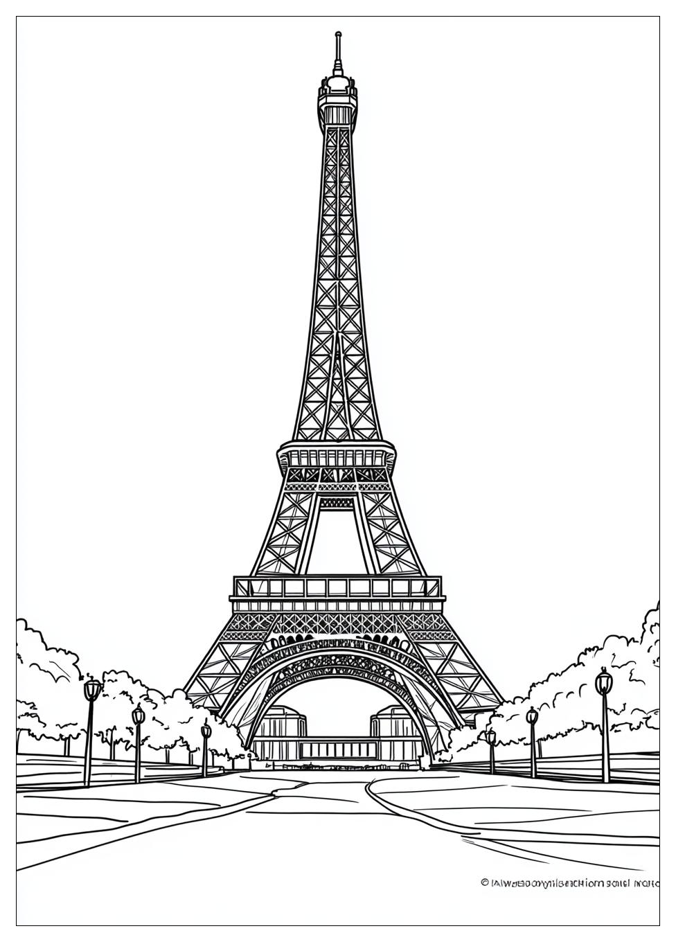 Eiffel-Torony Színező 14