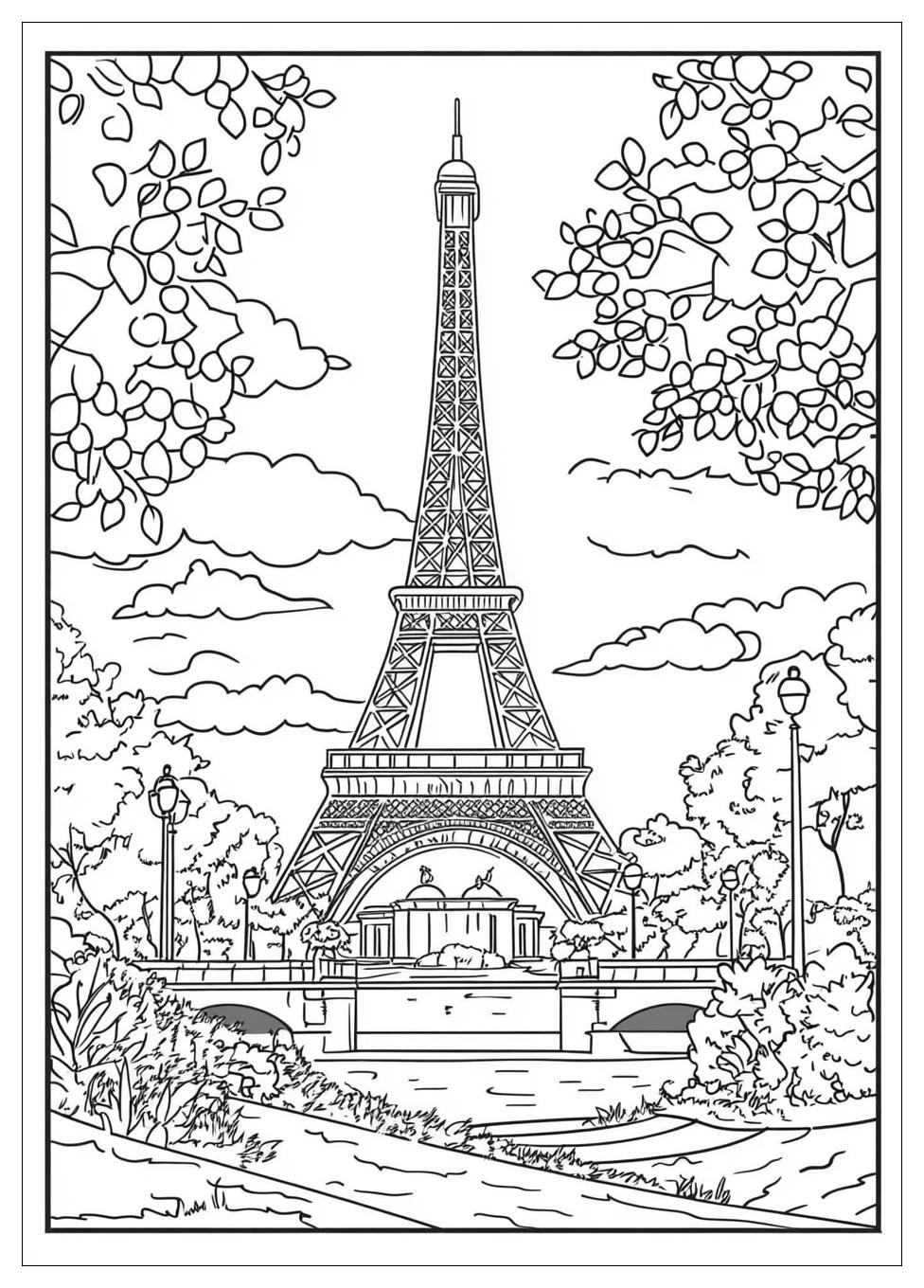 Eiffel-Torony Színező 16