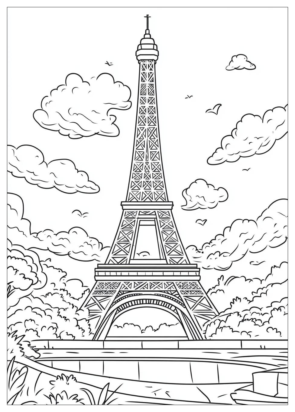 Eiffel-Torony Színező 17