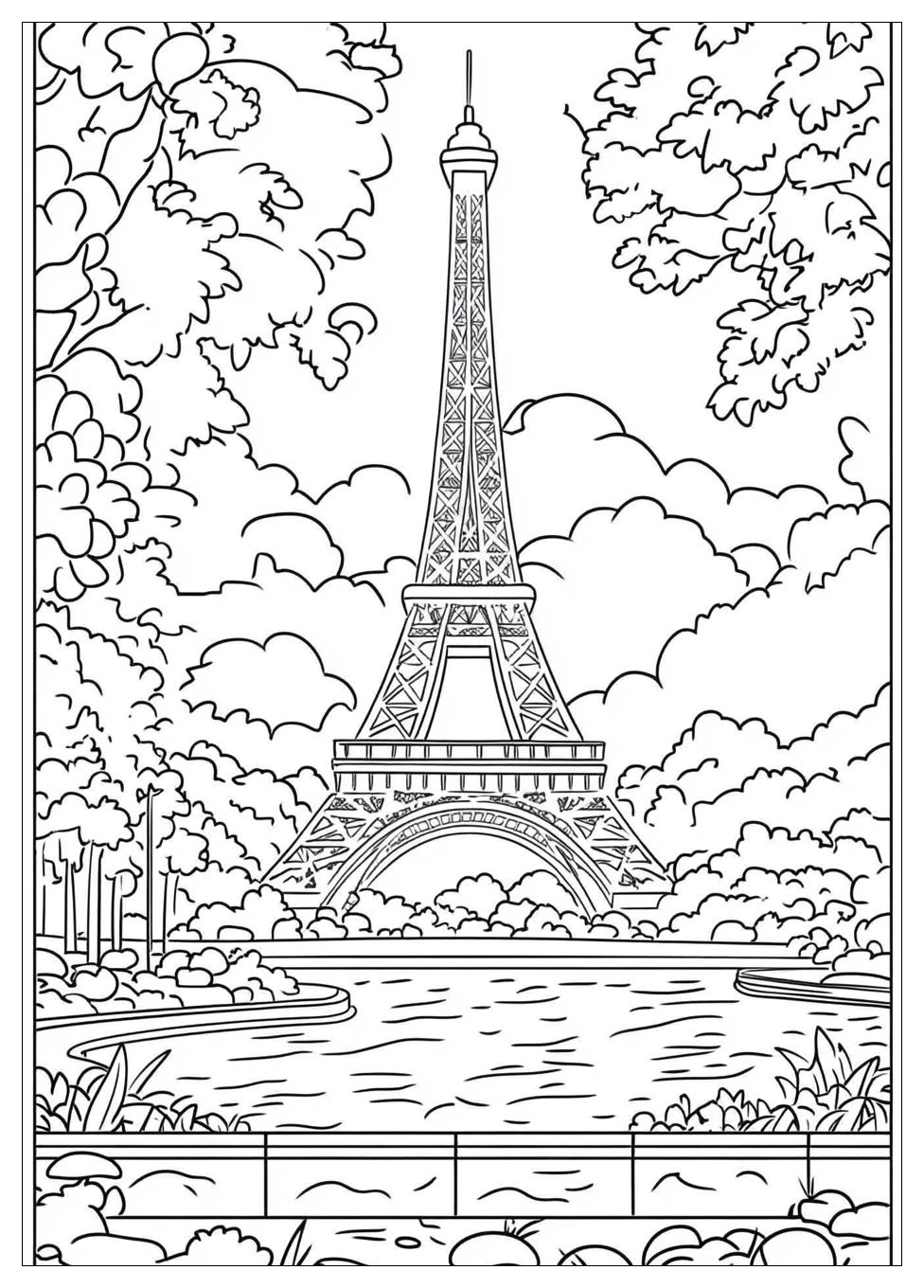 Eiffel-Torony Színező 5