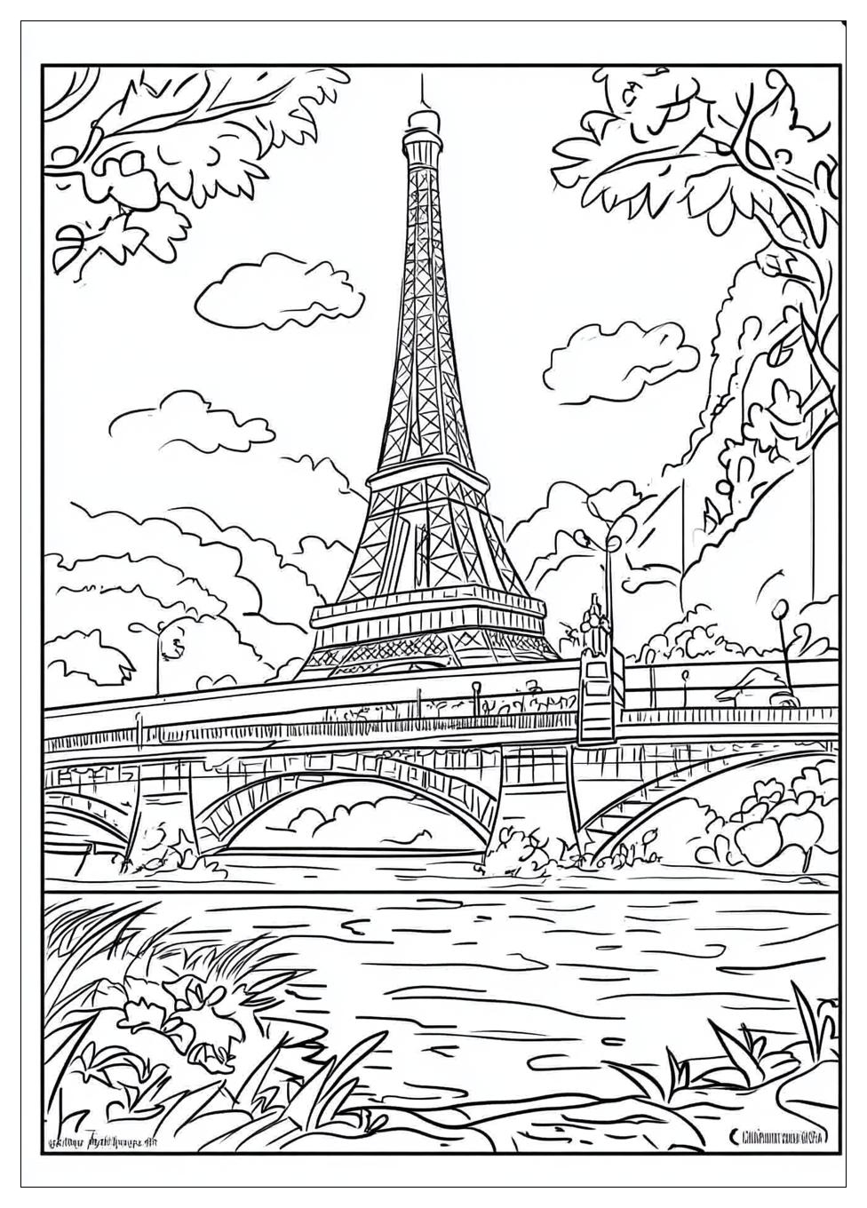 Eiffel-Torony Színező 9