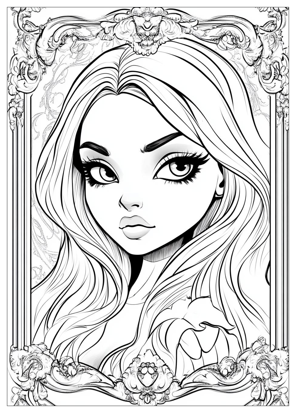 Ever After High Színező 12