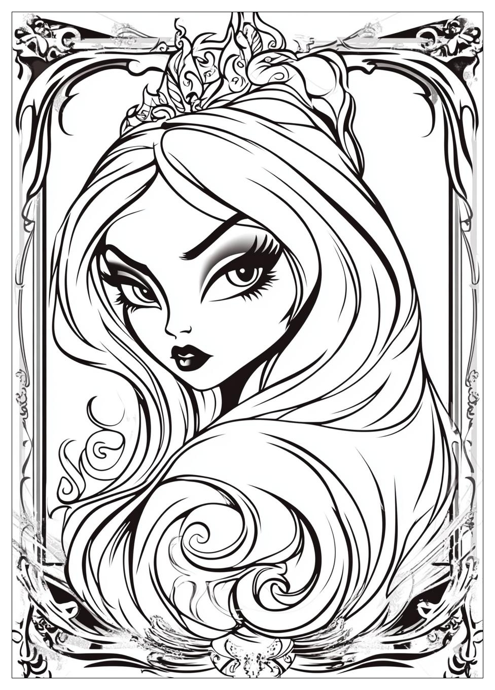 Ever After High Színező 2