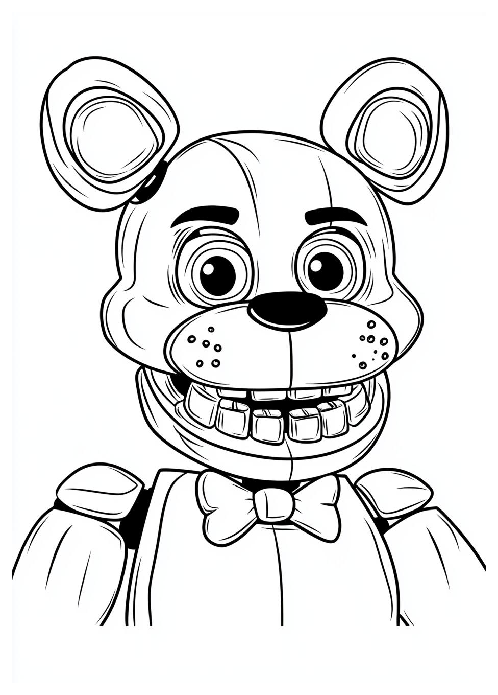 Five Nights At Freddy's Színező 6