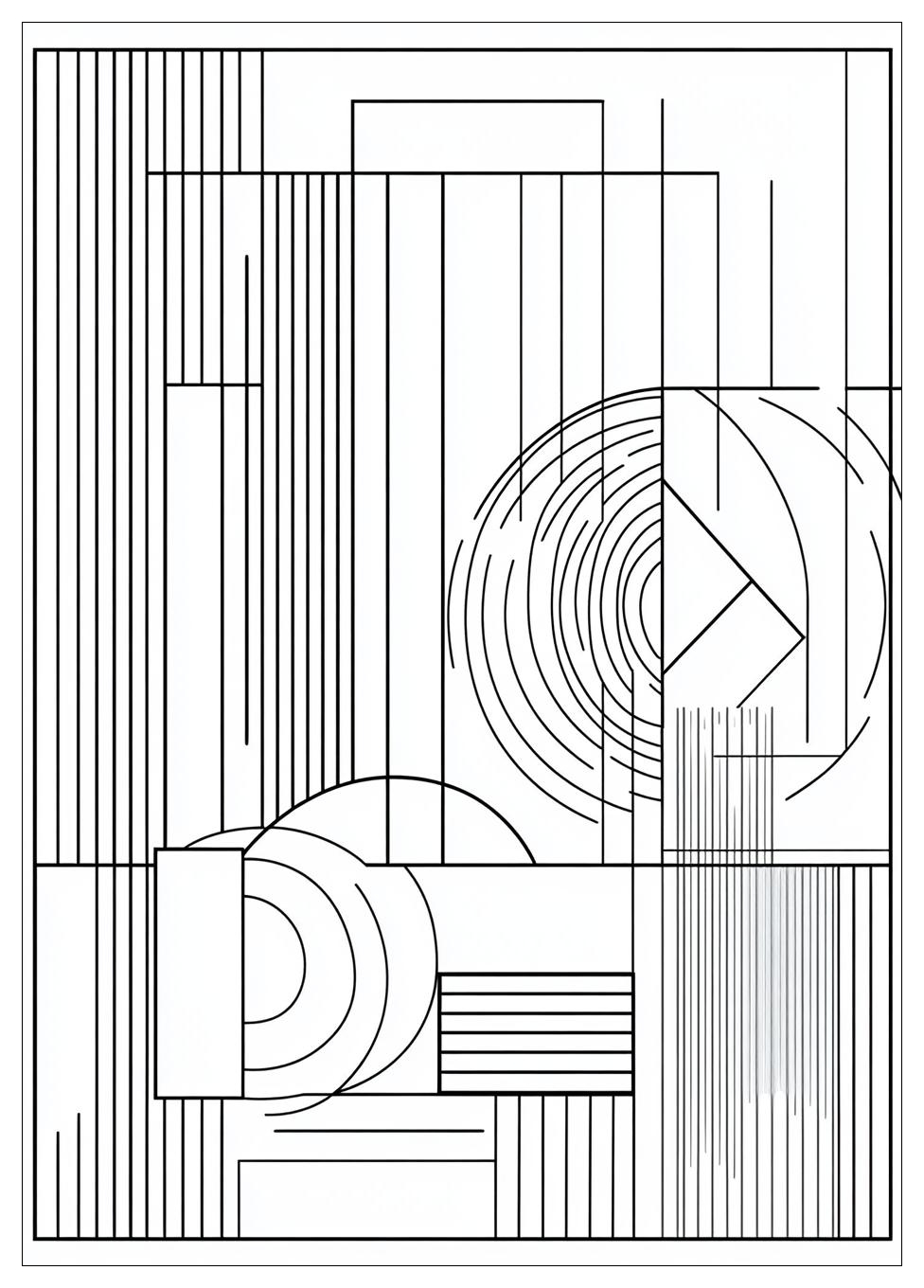 Geometrikus Színező 10