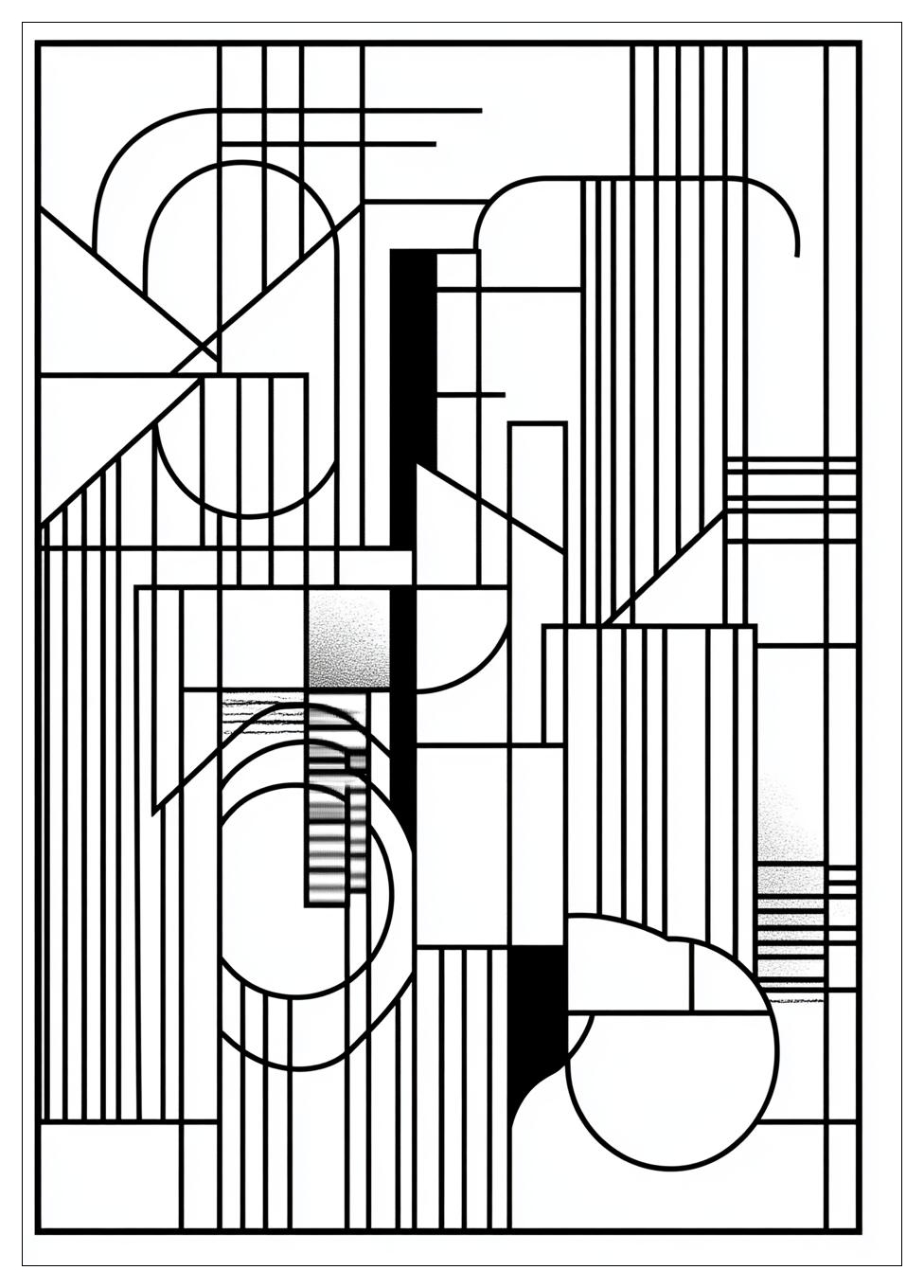 Geometrikus Színező 12