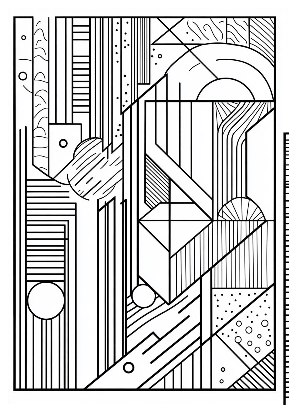 Geometrikus Színező 16