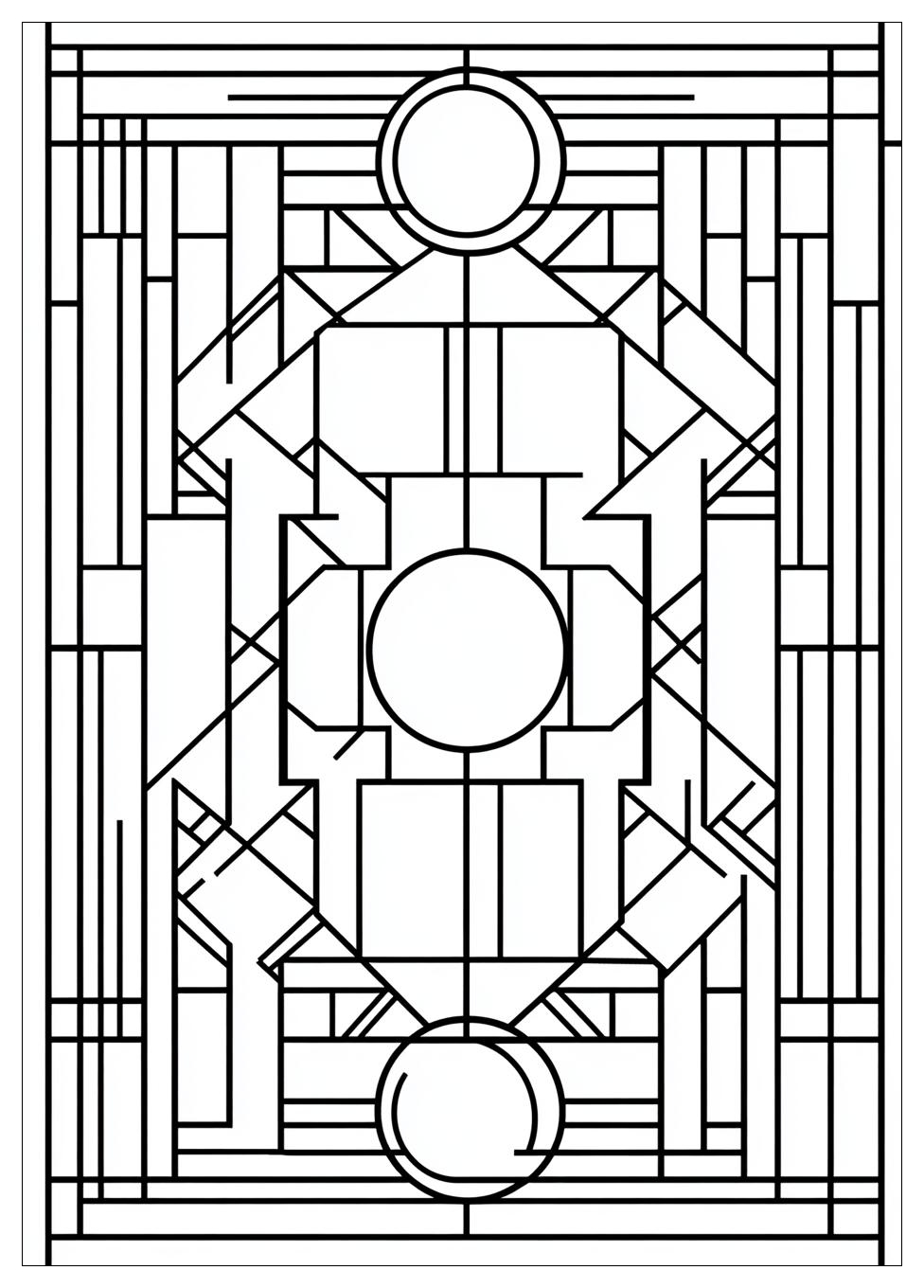 Geometrikus Színező 19