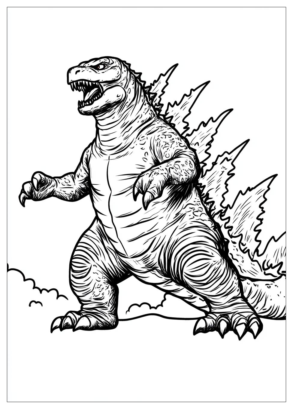 Godzilla Színező 4