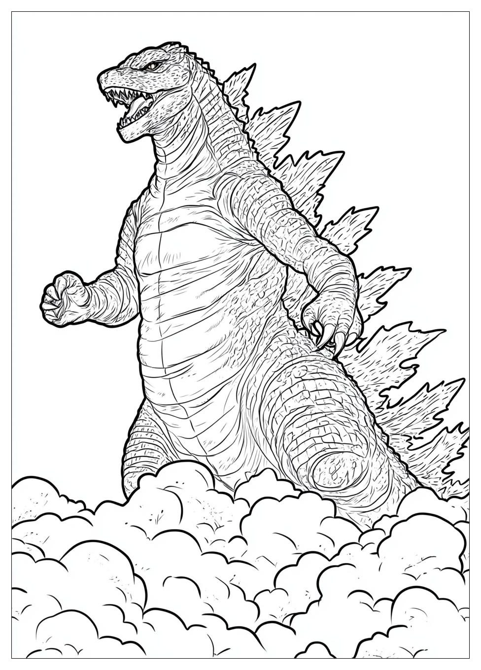 Godzilla Színező 7