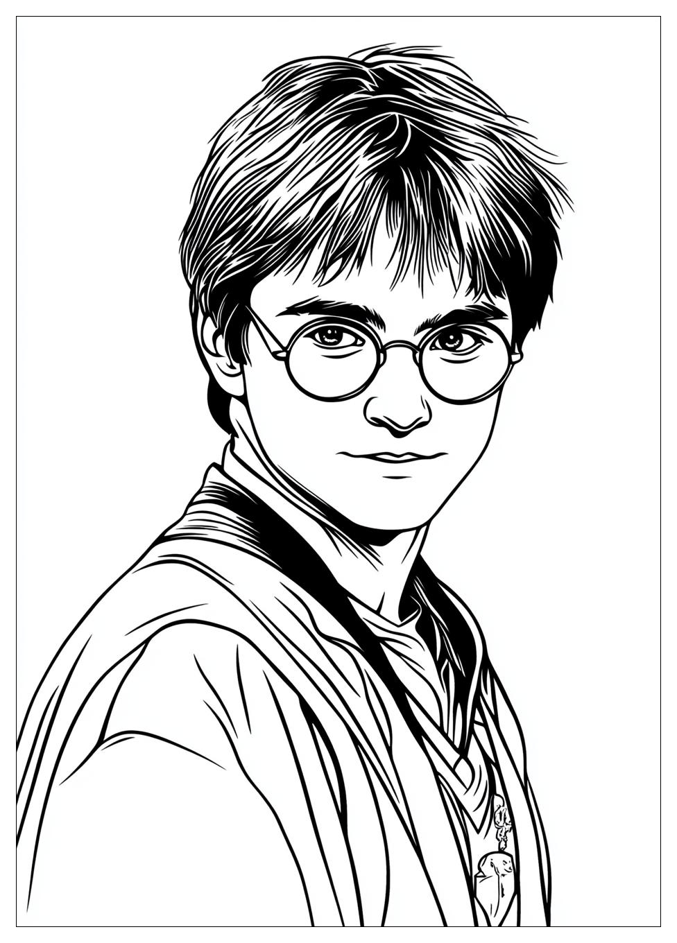 Harry Potter Színező 20