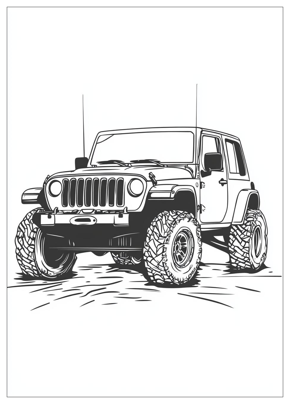 Jeep Színező 20