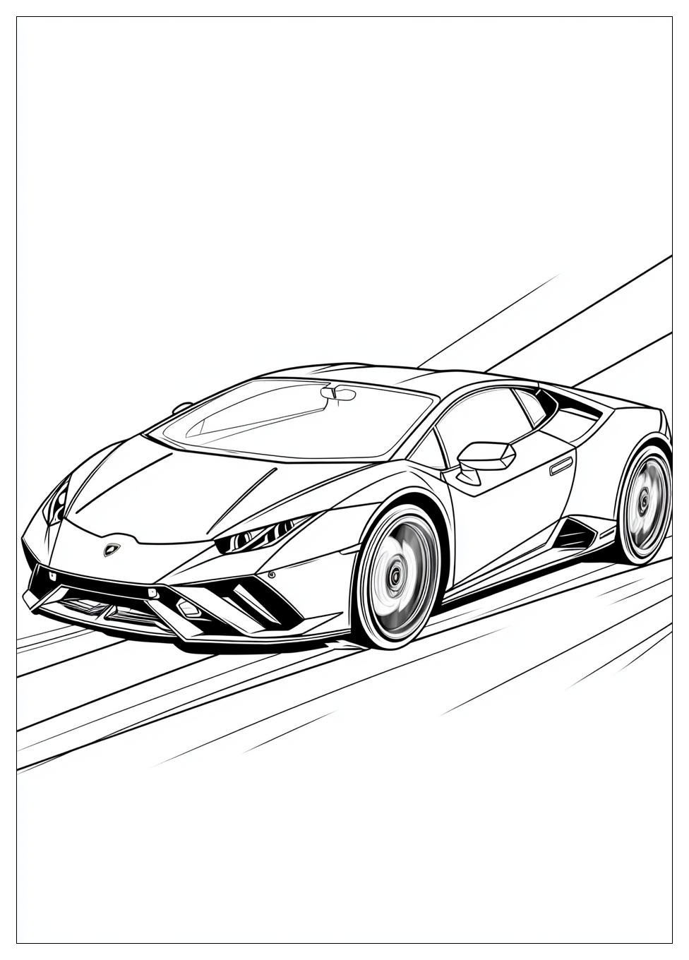 Lamborghini Színező 11