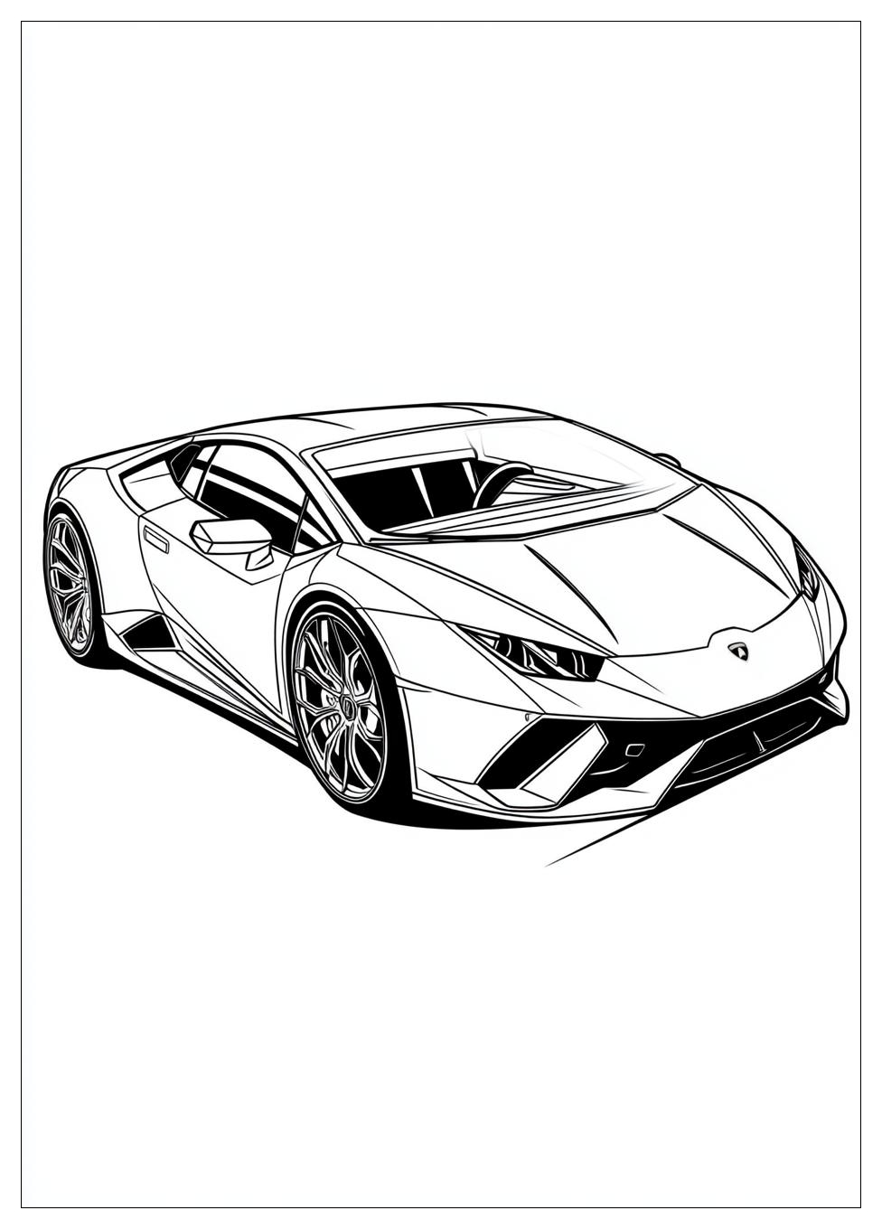 Lamborghini Színező 12