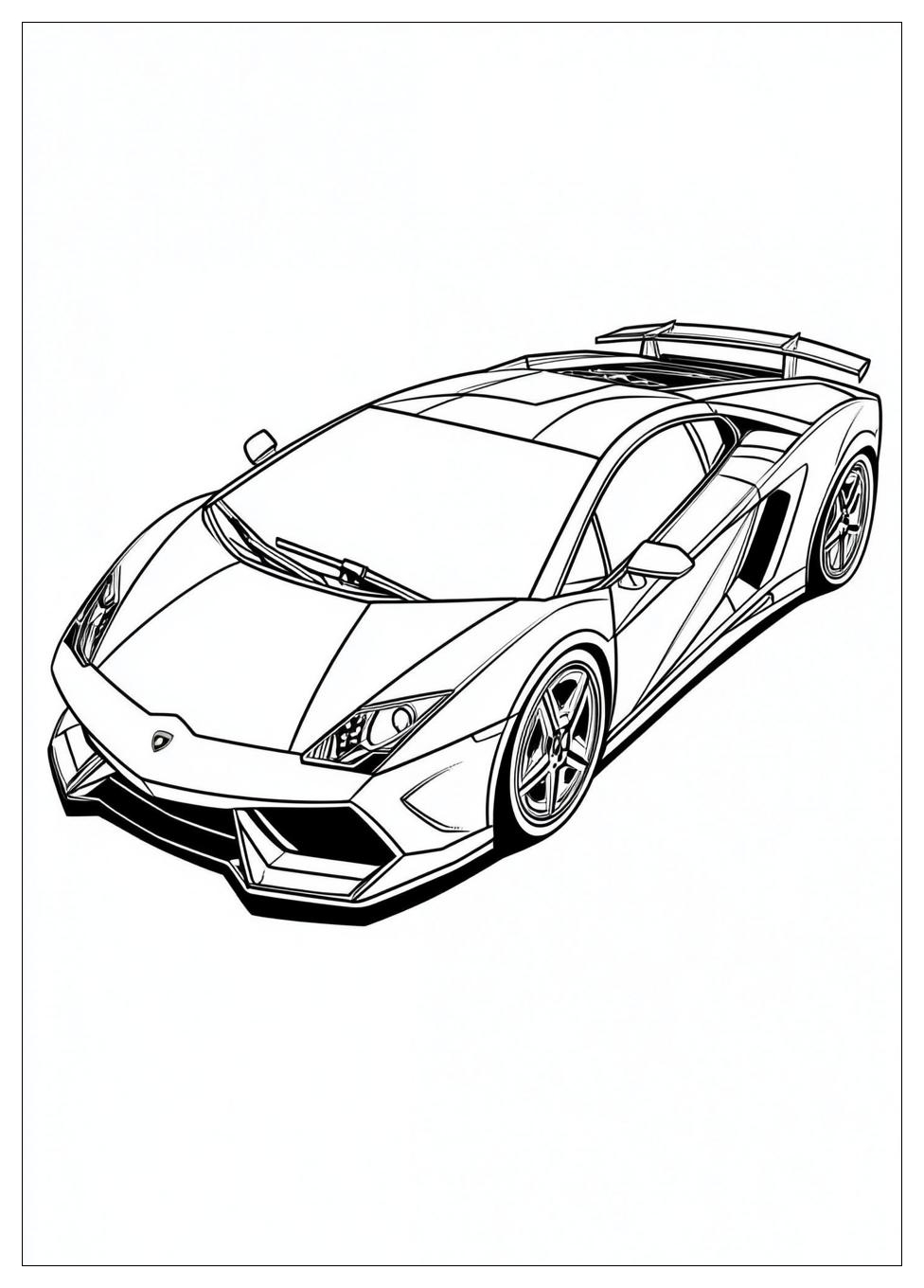 Lamborghini Színező 13