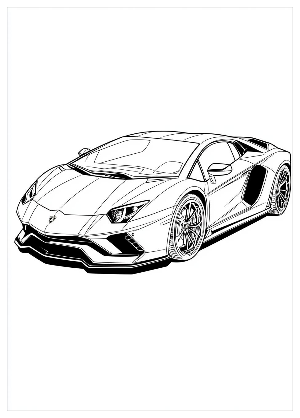 Lamborghini Színező 15