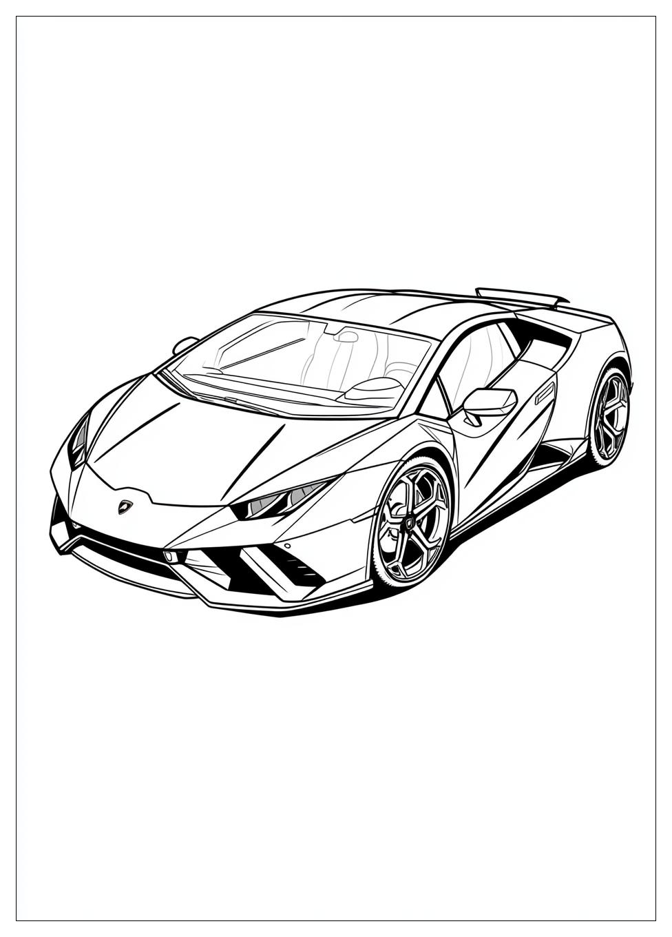 Lamborghini Színező 16