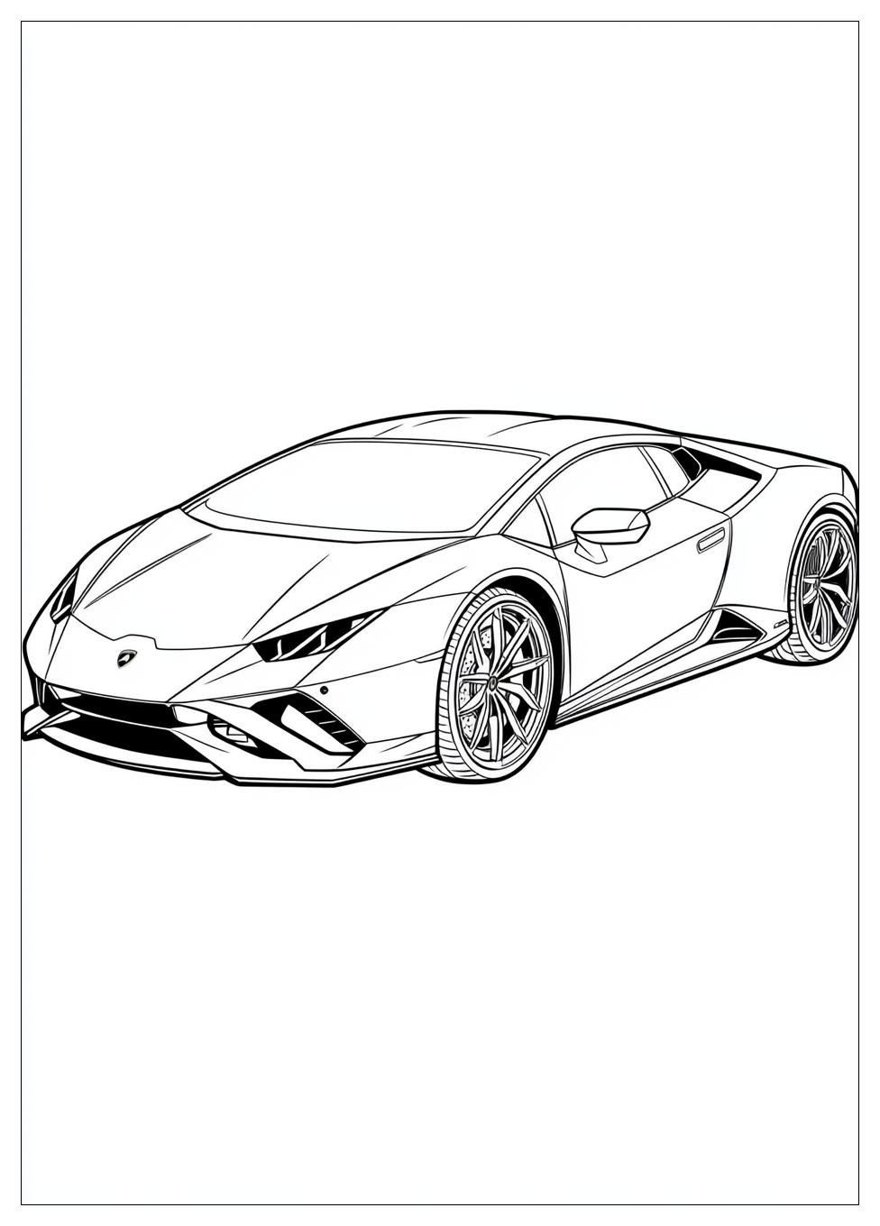 Lamborghini Színező 18