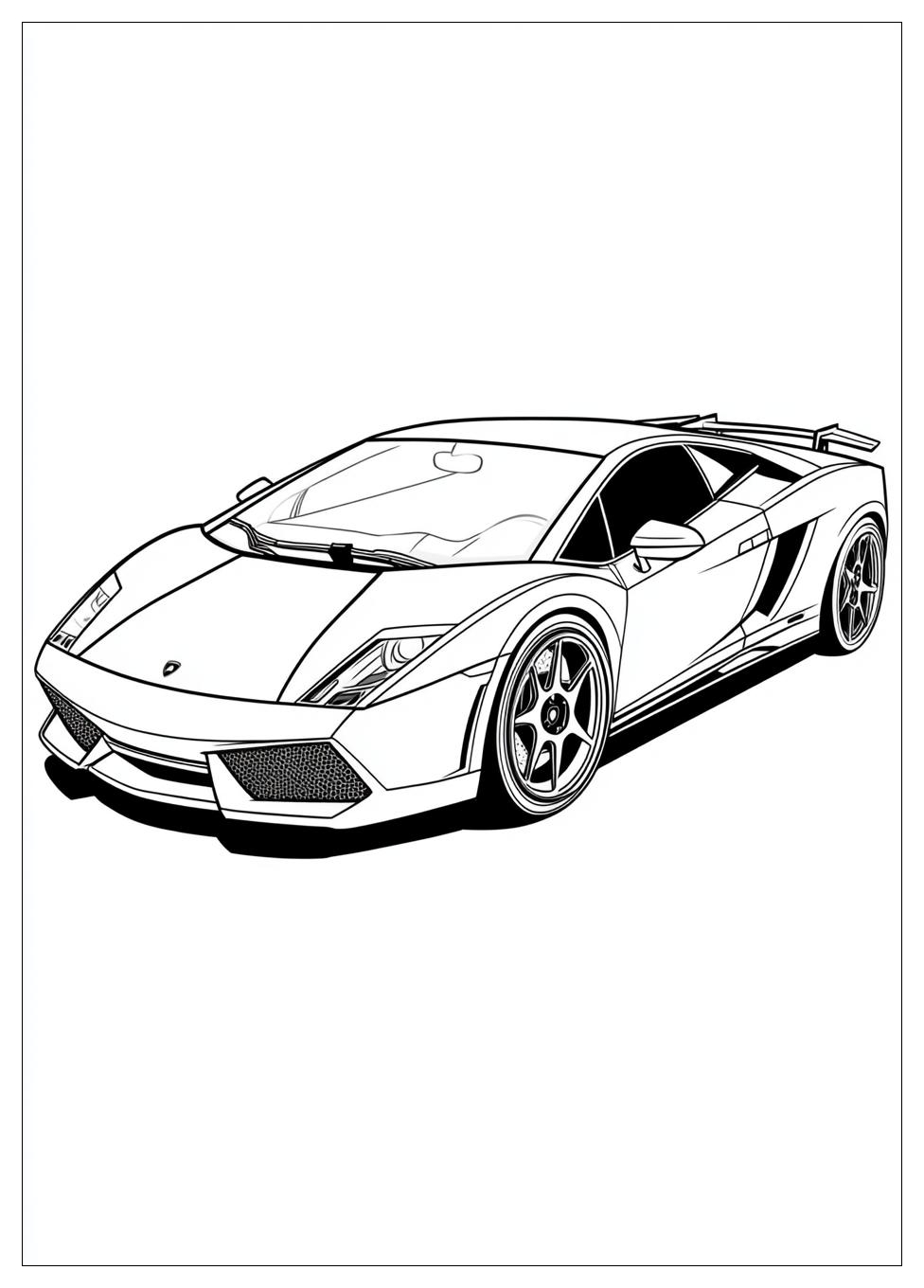 Lamborghini Színező 3