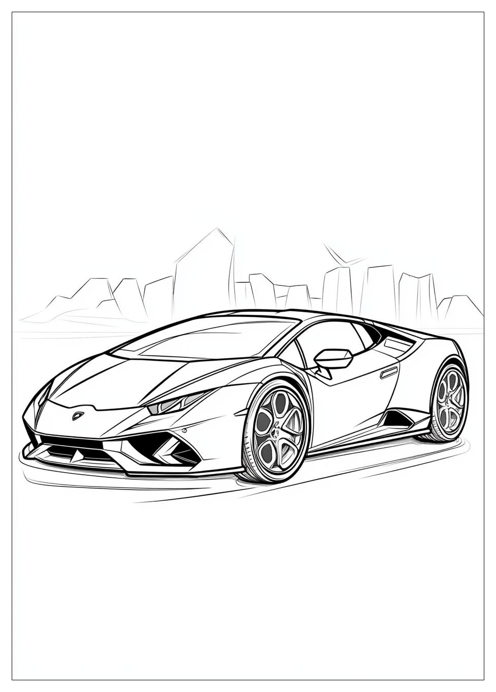 Lamborghini Színező 6