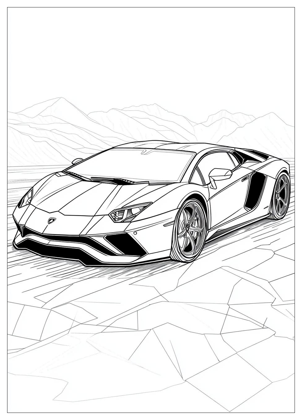 Lamborghini Színező 7