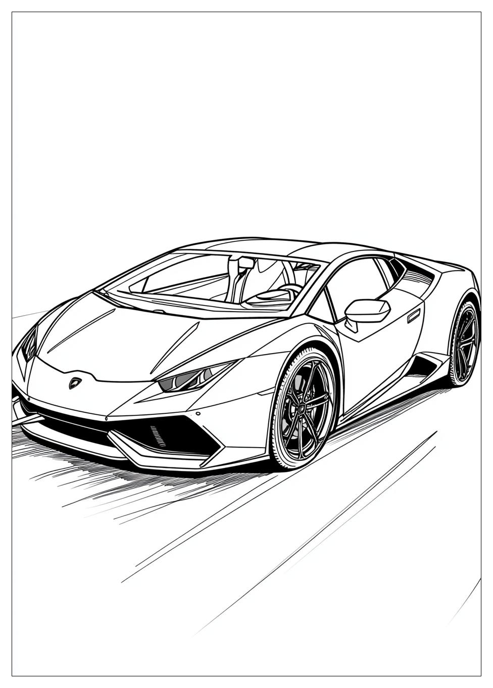 Lamborghini Színező 9