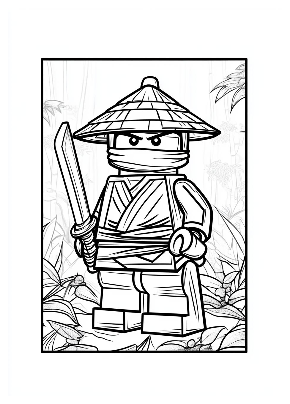 Lego Ninjago Színező 12