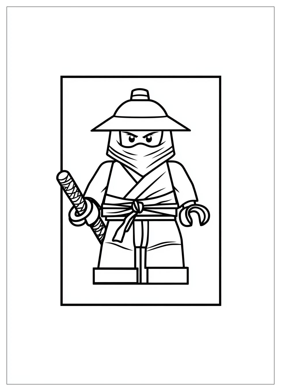 Lego Ninjago Színező 2