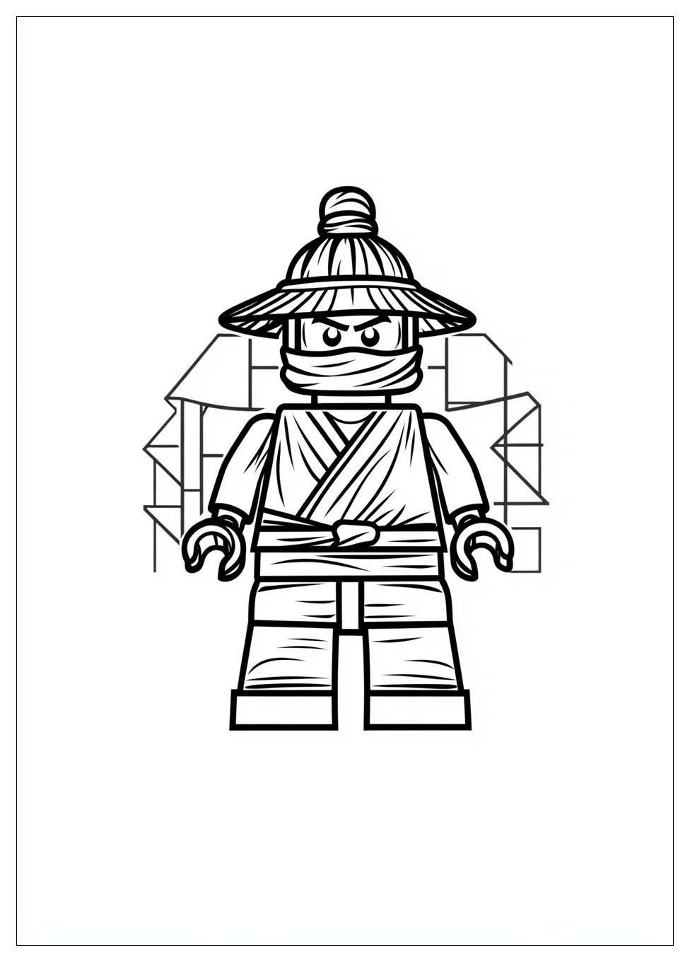 Lego Ninjago Színező 5