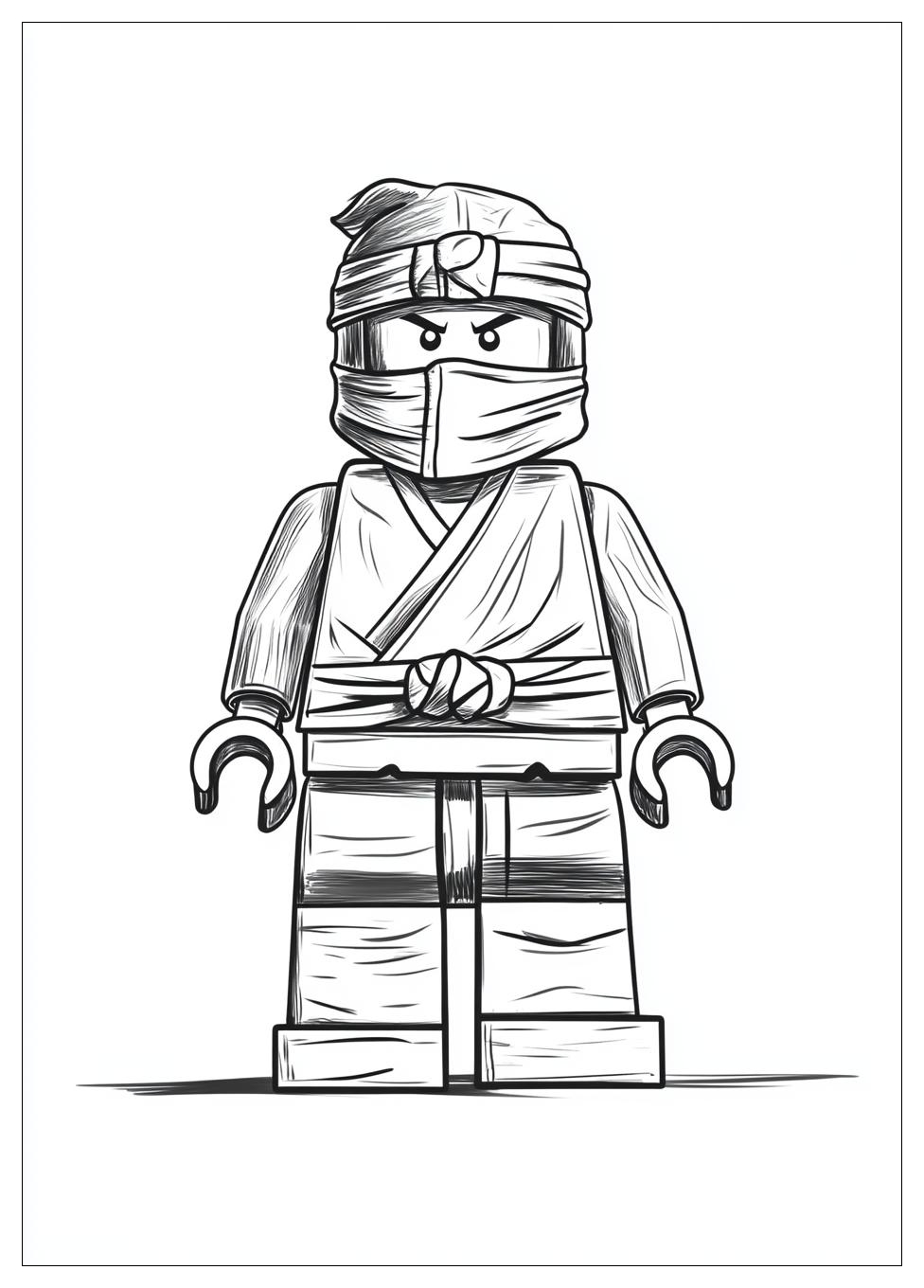 Lego Ninjago Színező 7