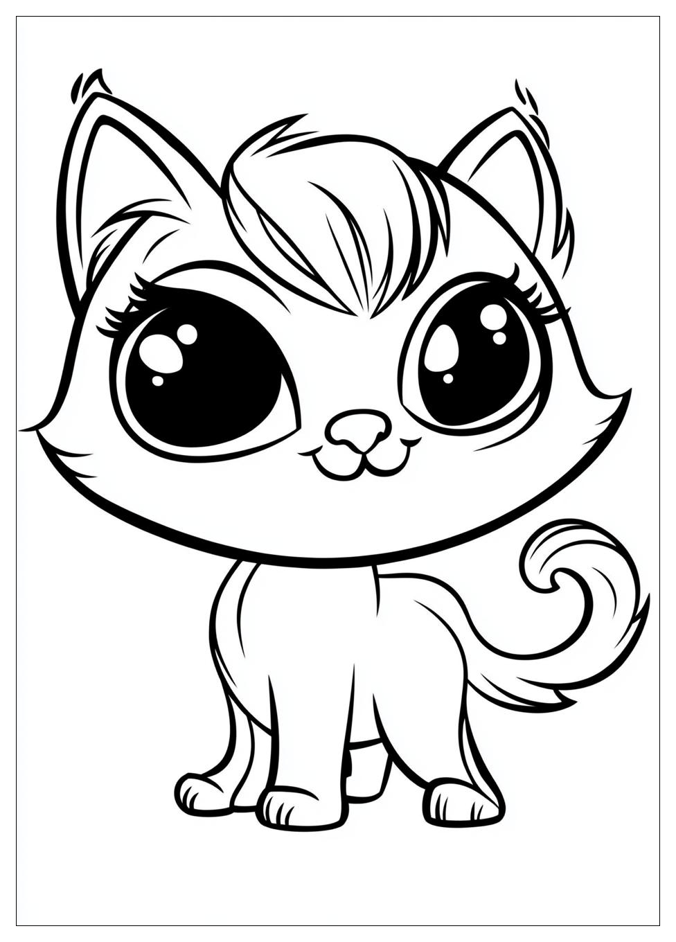 Littlest Pet Shop Színező 14