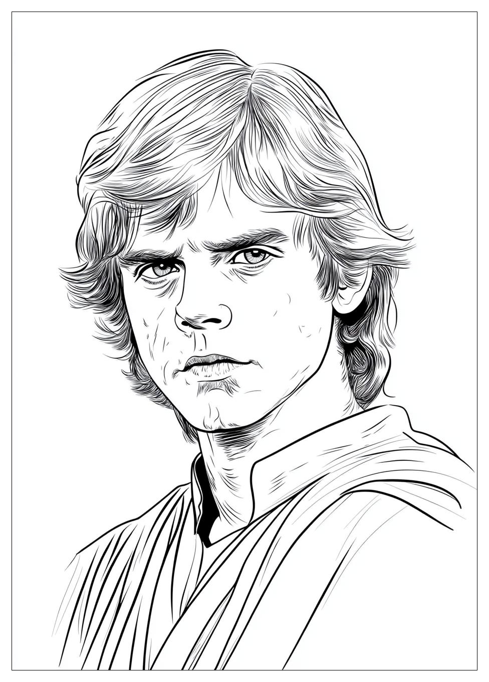 Luke Skywalker Színező 17