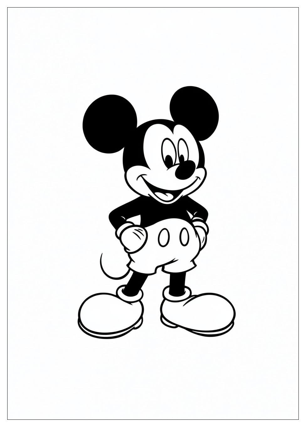 Mickey Egér Színező 2