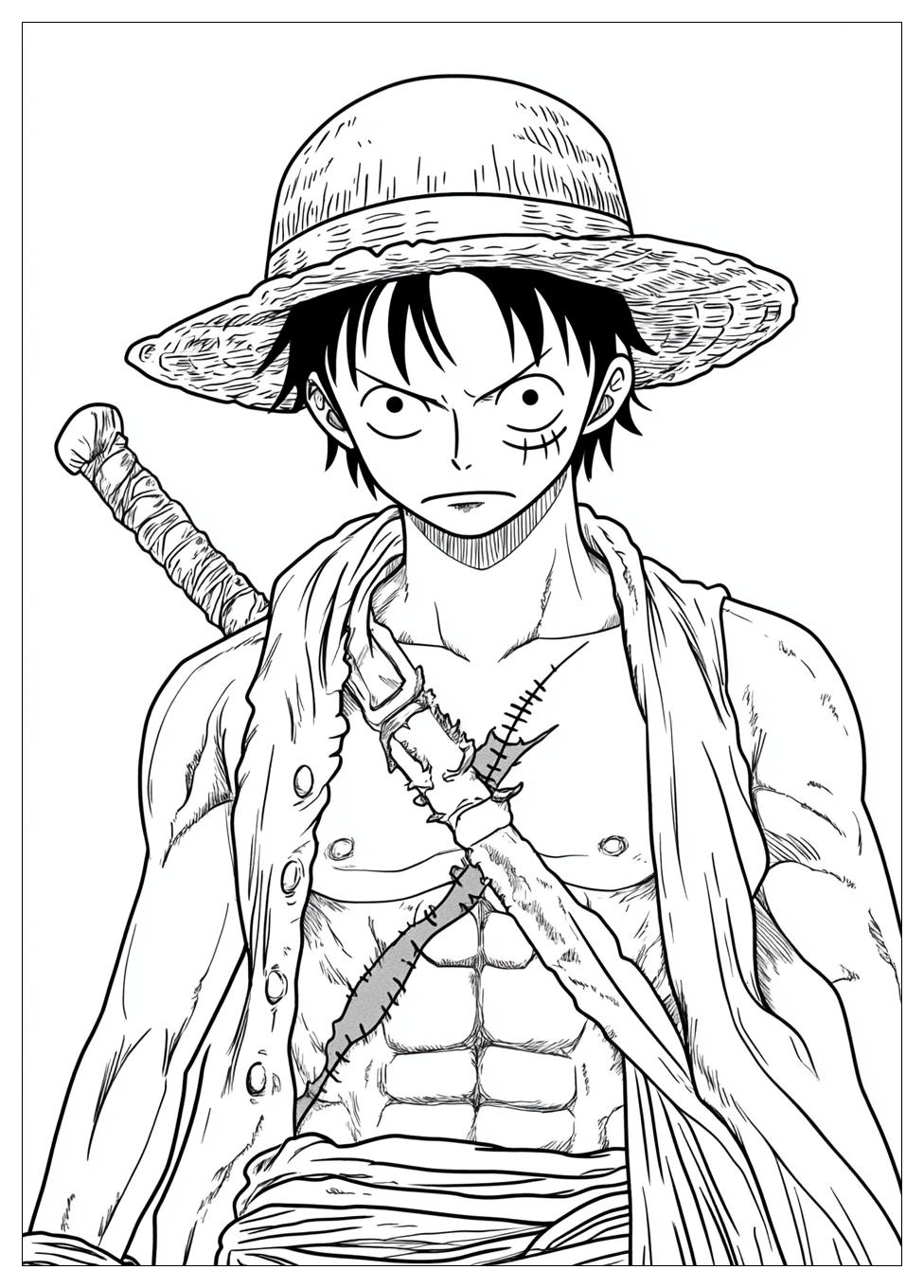 One Piece Színező 19