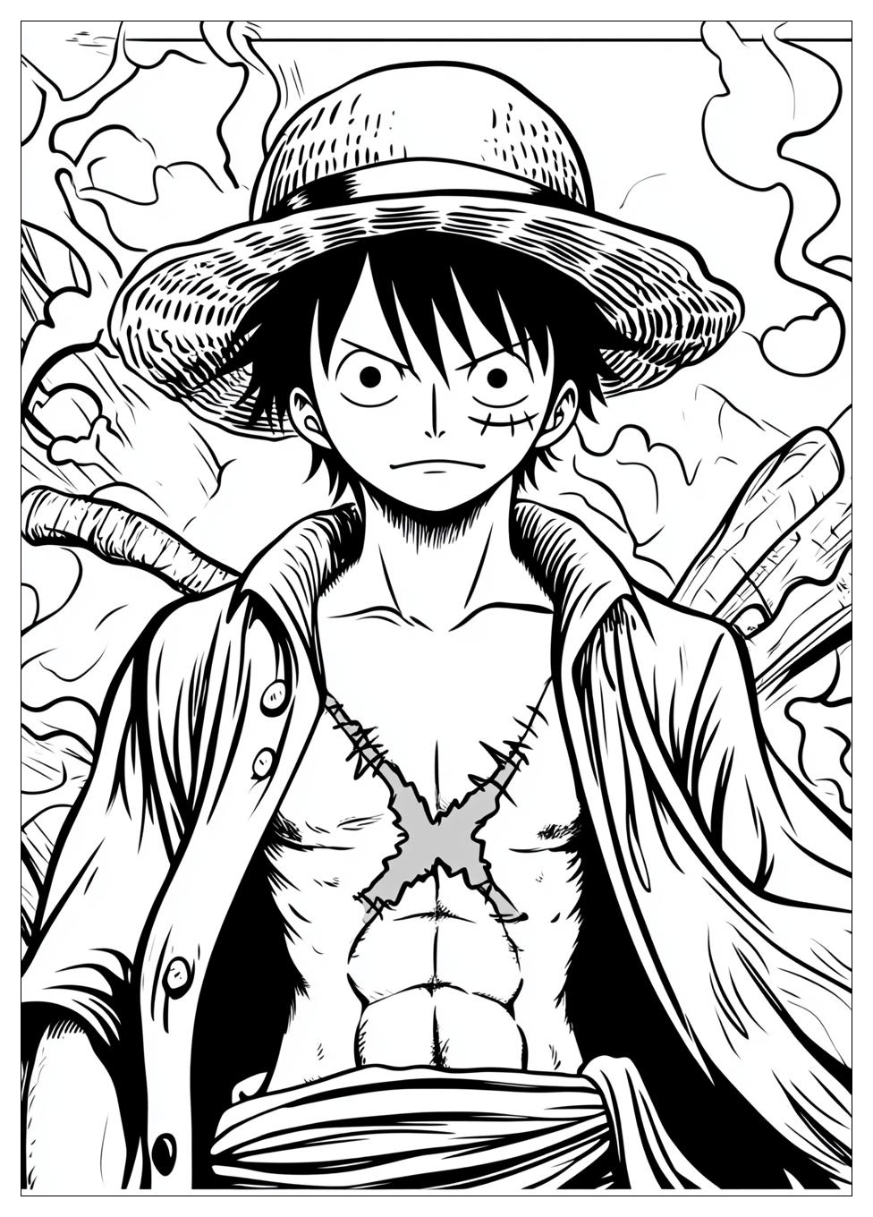 One Piece Színező 20