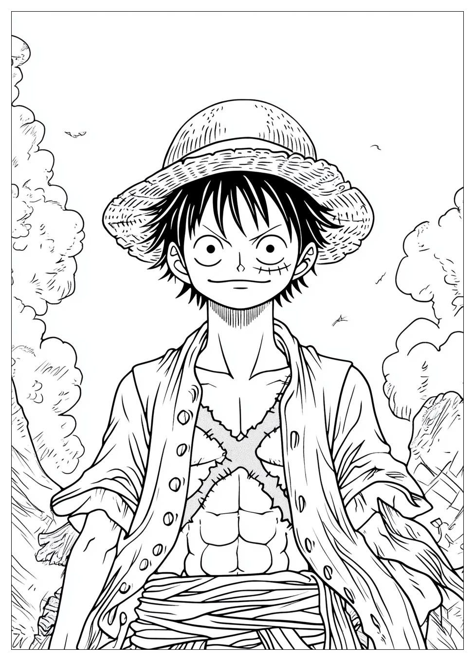 One Piece Színező 23