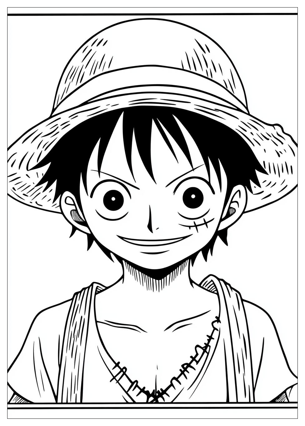 One Piece Színező 4