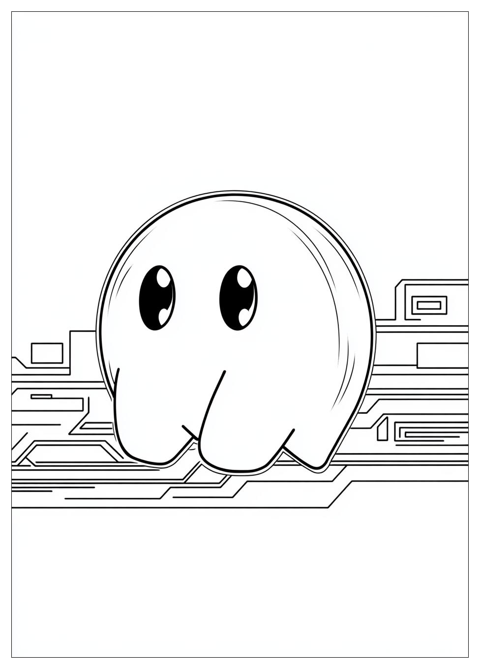 Pac-Man Színező 5