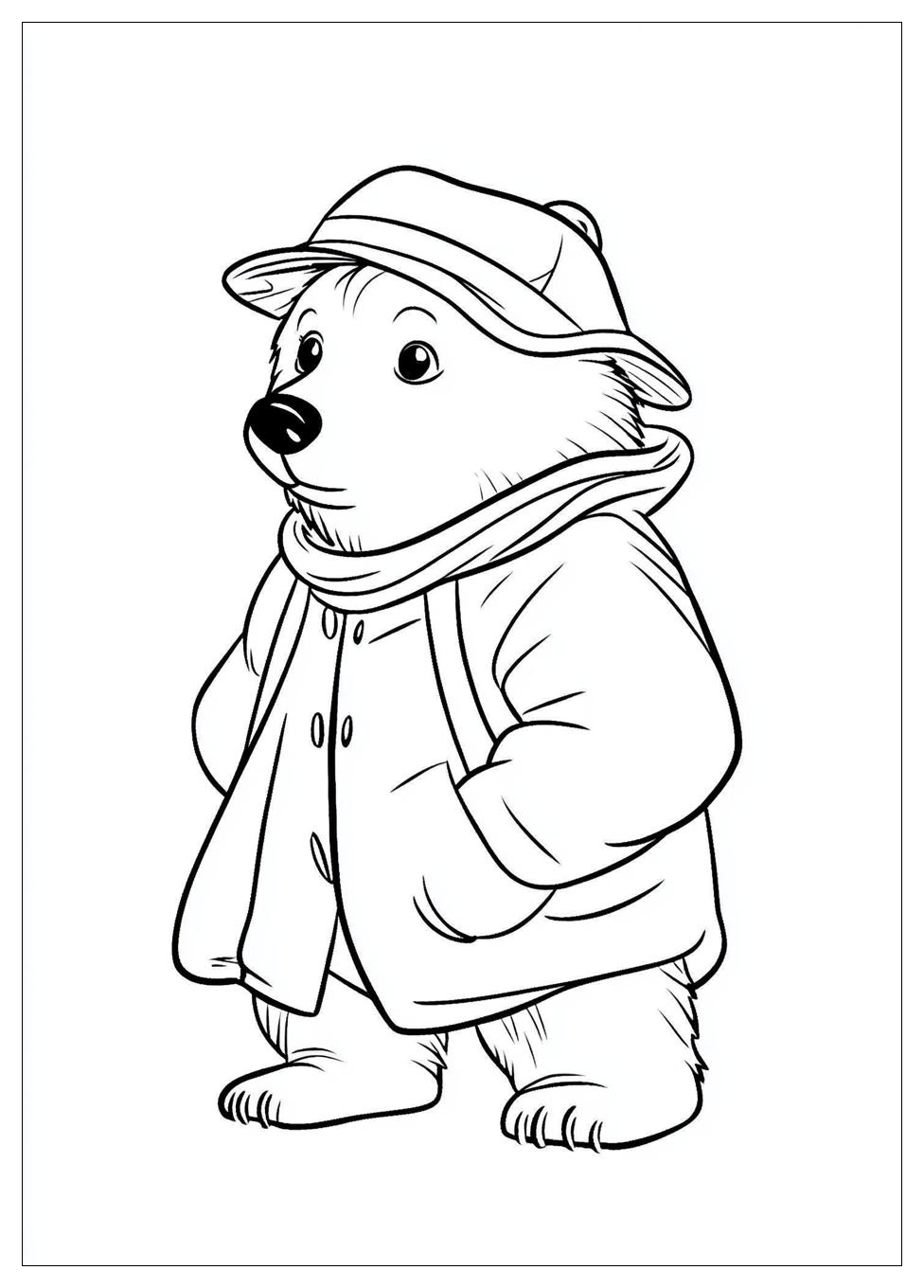 Paddington Színező 10