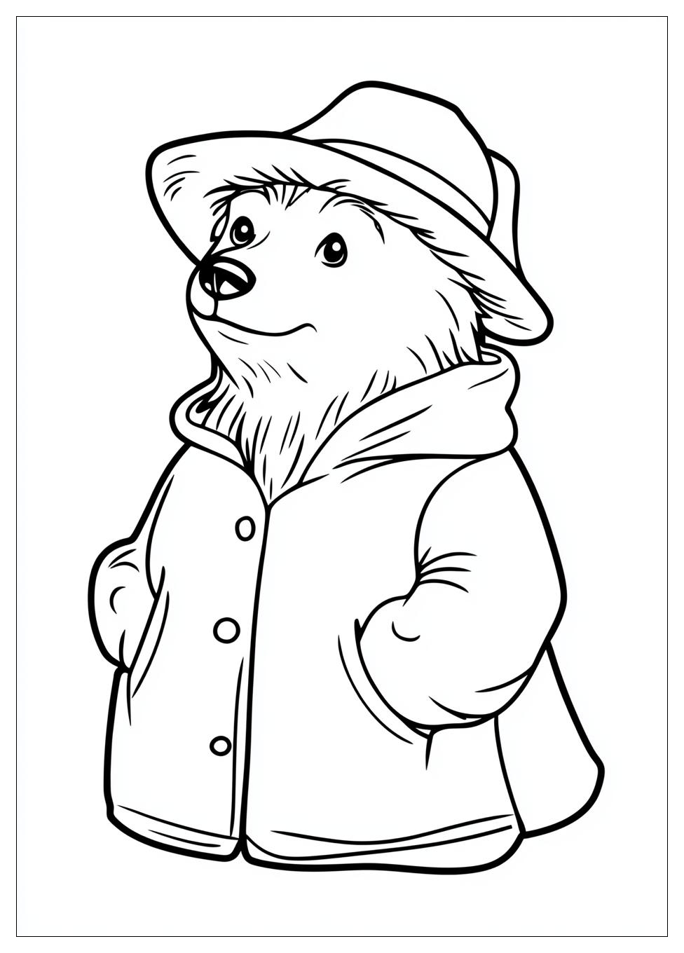 Paddington Színező 14